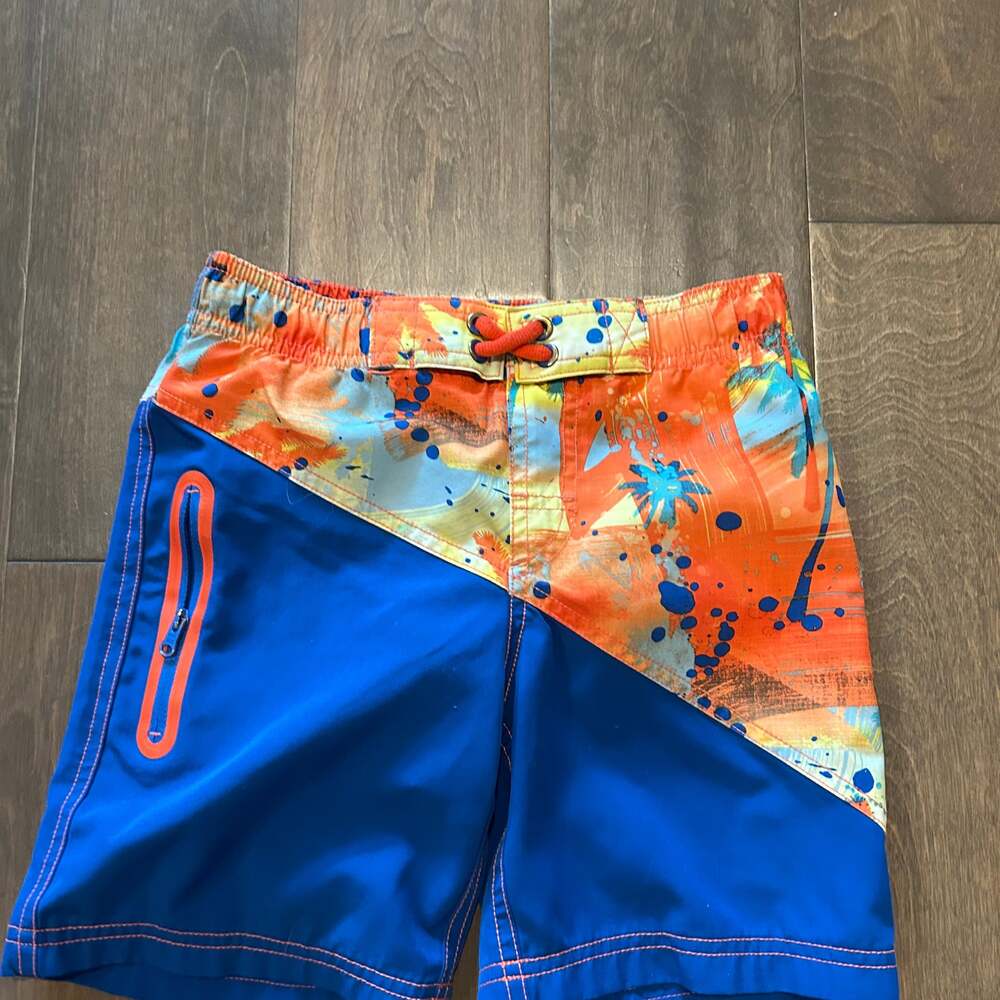 Wonder Nation Boys Swim Trunks- Size XS (4-5)